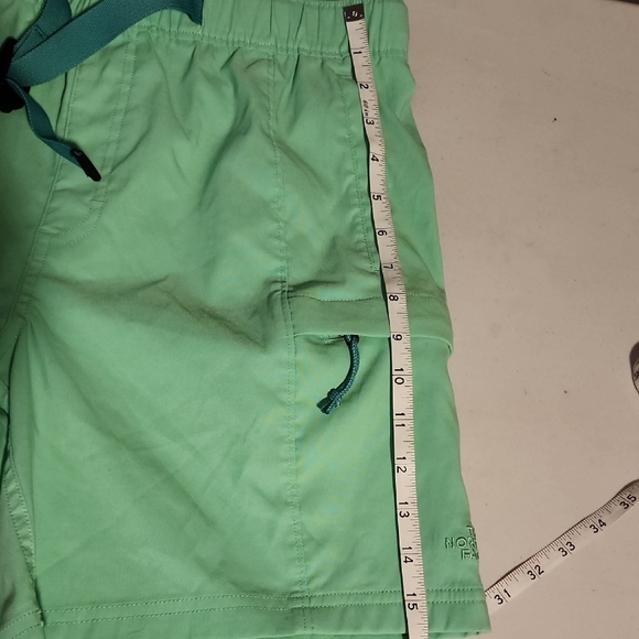 The North Face Light Green Outdoor Shorts - Picture 5 of 6